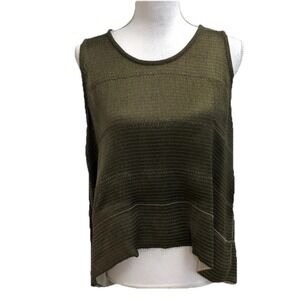 Tom Ford Olive Green Knit Top- Women